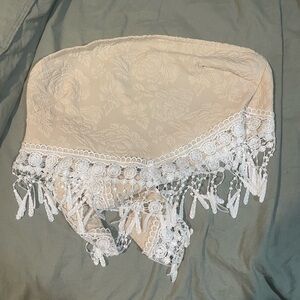 Cream tub top great for summer!
